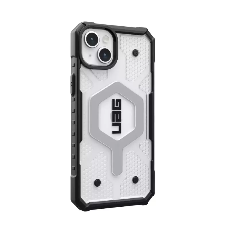 Cubierta Urban Armor Gear 114311114343 iPhone 15 Plus 17 cm negra transparente