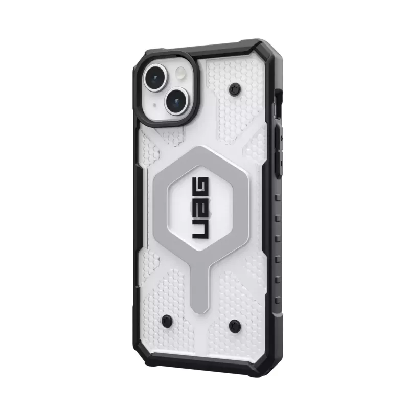 Cubierta Urban Armor Gear 114311114343 iPhone 15 Plus 17 cm negra transparente