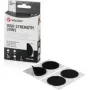 Cierre de velcro de 6 puntos de gancho y 6 puntos de bucle, diámetro 45 mm, negro