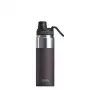Botella térmica asobu Alpine Flask Hiking 530 ml acero inoxidable burdeos, 235 mm de altura, 7,6 cm de diámetro