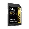 Tarjeta de memoria Lexar 64 GB SDXC UHS-II LSD1800064G-BNNNG