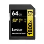 Tarjeta de memoria Lexar 64 GB SDXC UHS-II LSD1800064G-BNNNG