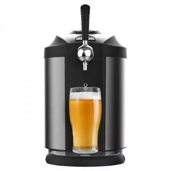 Máquina de cerveza de barril CECOTEC BeerFlow Steel 5000 – capacidad 5 L, acero inoxidable