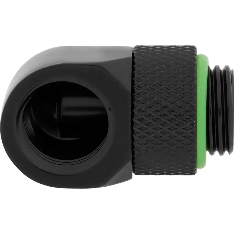 Racor Corsair CX-9055009-WW latón negro adaptador giratorio 90°