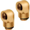 Racor Corsair CX-9055010-WW latón dorado adaptador giratorio 90°