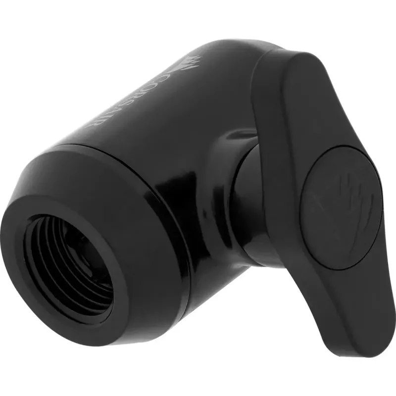 Racor Corsair CX-9055019-WW latón negro válvula de bola refrigeración líquida