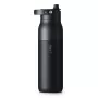 Botella de agua de acero inoxidable LARQ PureVis 2 1000 ml, tapón de rosca, batería integrada, 20 días de autonomía, negra