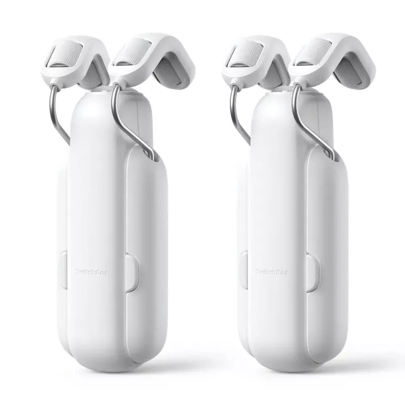 SwitchBot W2400000R – motor inteligente para cortina de raíl en U (EU & UK) – a batería, USB-C, 15 kg de fuerza de empuje