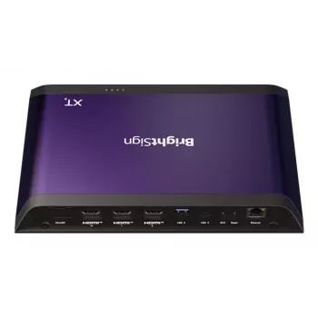 Reproductor multimedia digital BrightSign XT1145 8K Ultra HD negro lila