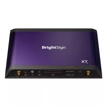 Reproductor multimedia digital BrightSign XT1145 8K Ultra HD negro lila