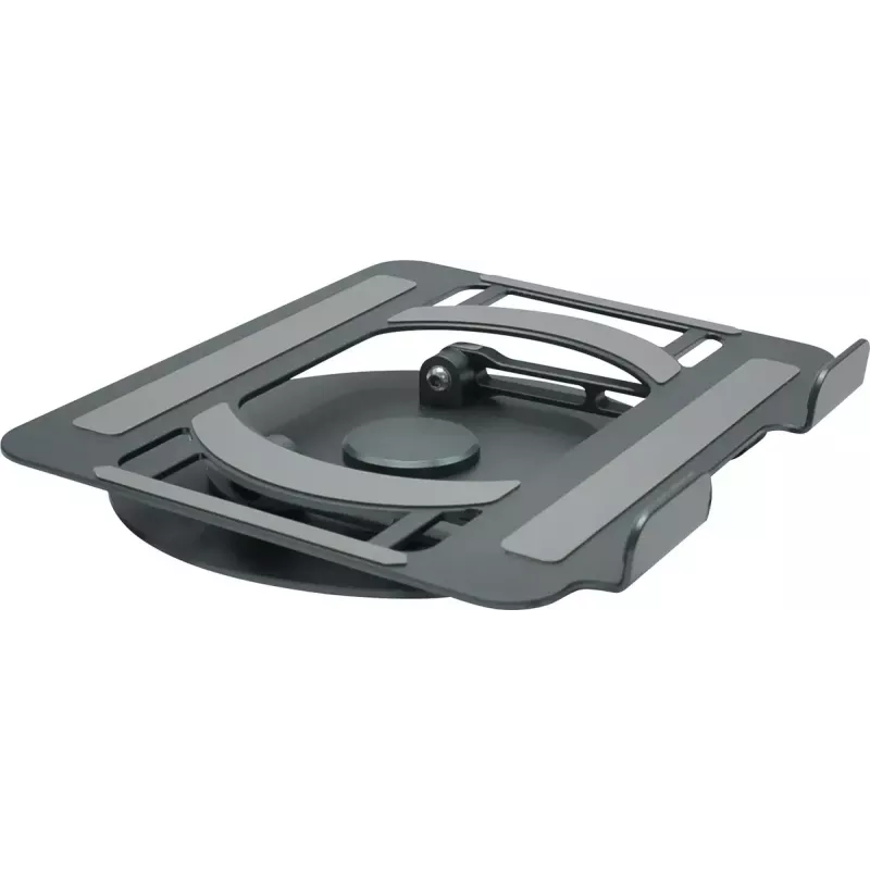 Soporte para portátil Vision VLM-TL gris metal 32 cm de altura giratorio 360°