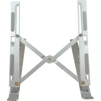 Soporte para portátil Vision VLM-F plata aluminio 163x243x148 mm