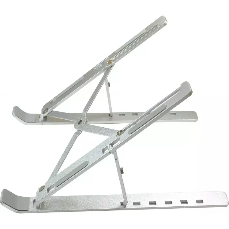 Soporte para portátil Vision VLM-F plata aluminio 163x243x148 mm