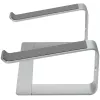 Soporte para portátil Vision VLM-S plata aluminio 14 cm de altura