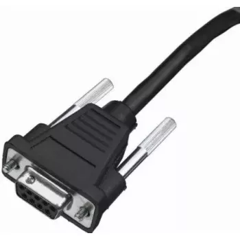 Honeywell 53-53000-3 Cable serie/de alimentación, DB-9, 2,7 m, negro