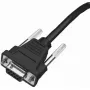 Honeywell 53-53000-3 Cable serie/de alimentación, DB-9, 2,7 m, negro
