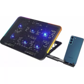 Ratón gaming con cable RAMPAGE SIXPOWER R9 con iluminación RGB y diseño ergonómico