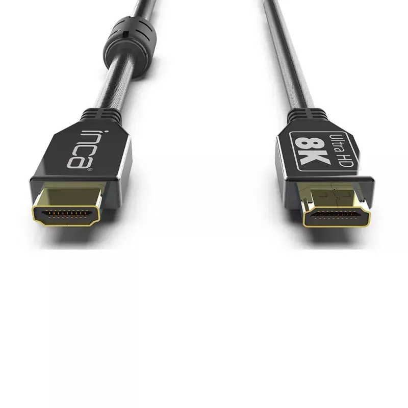 Cable HDMI Inca IHD-21 2 m HDMI Type-A 3 x HDMI Type-A negro