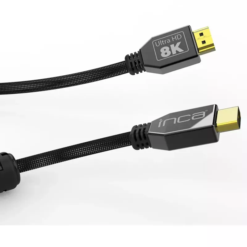 Cable HDMI Inca IHD-21 2 m HDMI Type-A 3 x HDMI Type-A negro