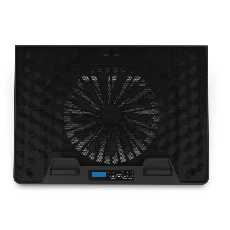 Soporte para portátil Inca INC-608GMS negro 43,2 cm 17