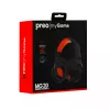 Auriculares con micrófono Preo 125085402 con cable gaming negro rojo 20-20000 Hz
