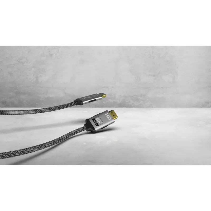 Cable HDMI Inca IHM-03T 3 m HDMI Type-A macho a macho 2.1 gris