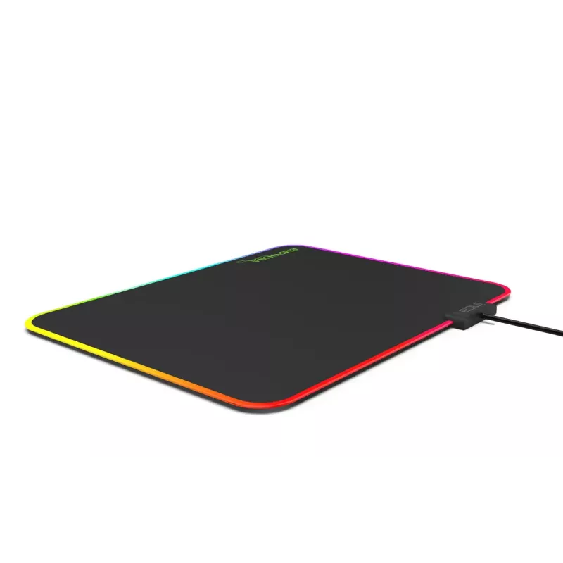 Alfombrilla de ratón gaming Inca IMP-024 negra monocromática