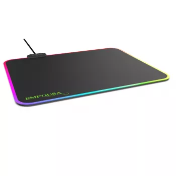 Alfombrilla de ratón gaming Inca IMP-024 negra monocromática