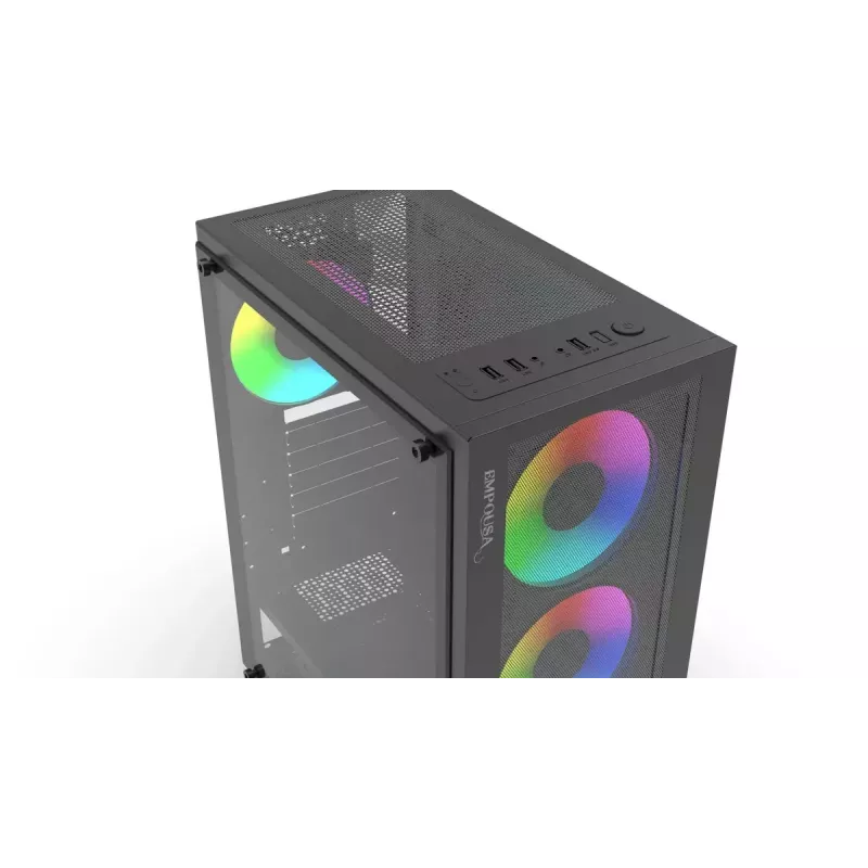 Caja de PC Inca EMG-15XN Midi Tower negra