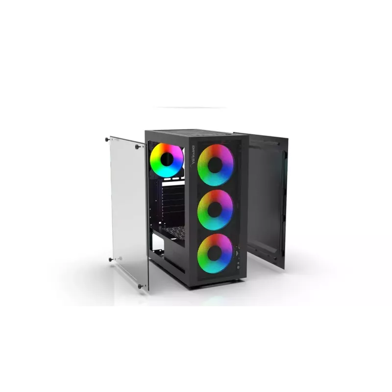 Caja de PC Inca EMG-15XN Midi Tower negra