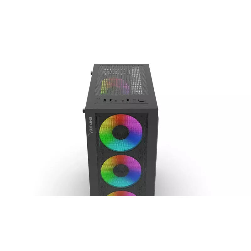 Caja de PC Inca EMG-15XN Midi Tower negra