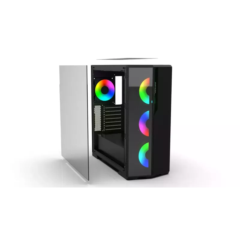 Caja de PC Inca EMG-17XN Midi Tower negra