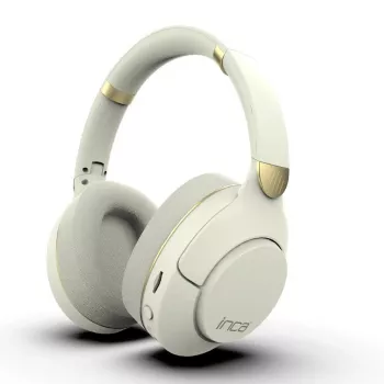 Auriculares Inca IBK-503B inalámbricos Bluetooth blancos 20-20000 Hz