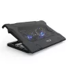 Base refrigeradora para portátil Inca INC-321RX 43,2 cm 2 ventiladores Negro