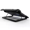 Base refrigeradora para portátil Inca INC-321RX 43,2 cm 2 ventiladores Negro