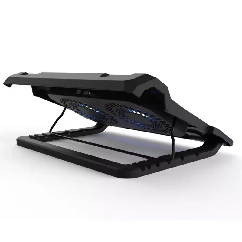Base refrigeradora para portátil Inca INC-321RX 43,2 cm 2 ventiladores Negro
