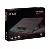 Base refrigeradora para portátil Inca INC-601GMS 43,2 cm 6 ventiladores USB Negro