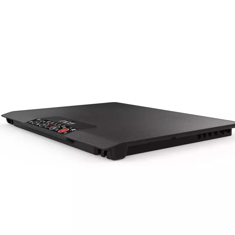 Base refrigeradora para portátil Inca INC-601GMS 43,2 cm 6 ventiladores USB Negro