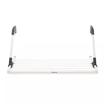 Tendedero con pinzas Brabantia 102769 Negro Plata 710 mm