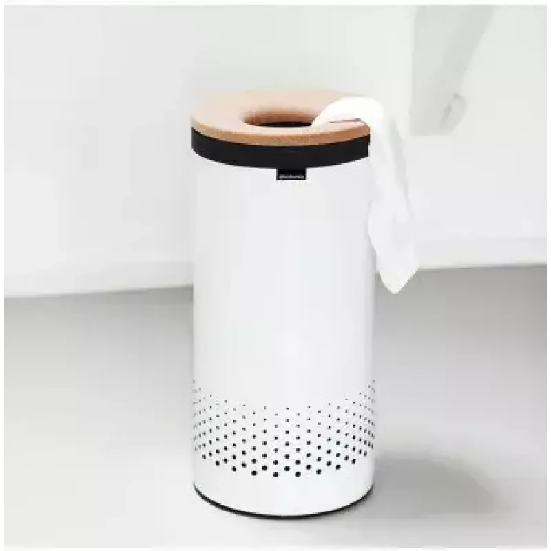 Cesto de la ropa Brabantia 104367 Marrón Blanco Altura 665 mm Diámetro 30 cm
