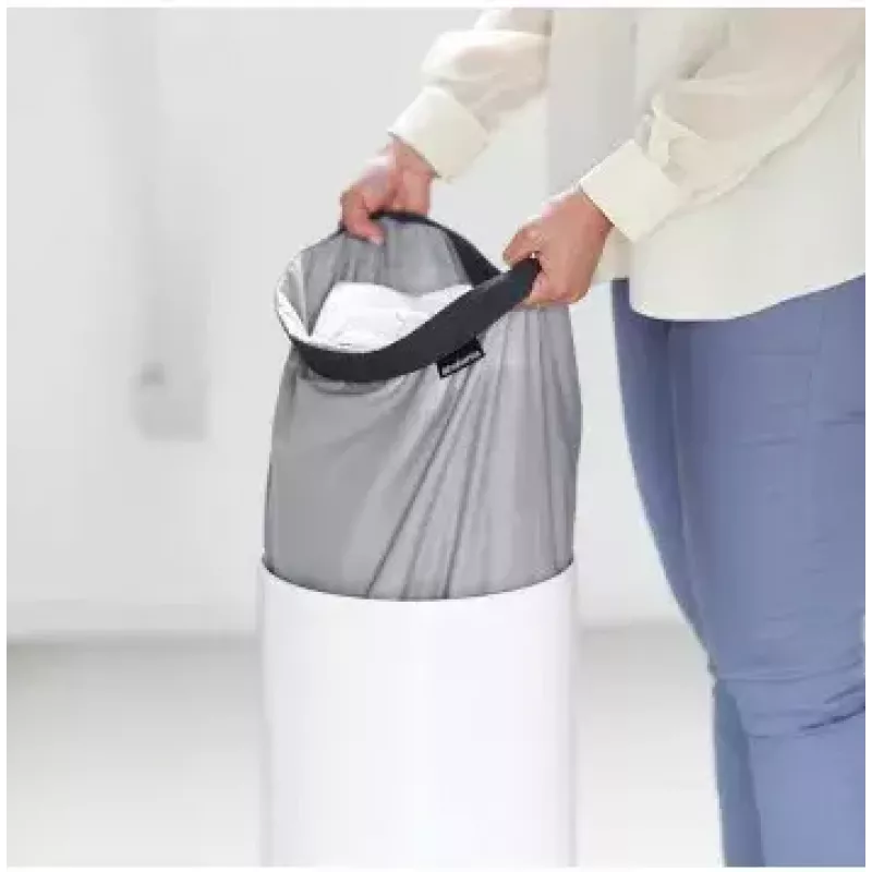 Cesto de la ropa Brabantia 104367 Marrón Blanco Altura 665 mm Diámetro 30 cm