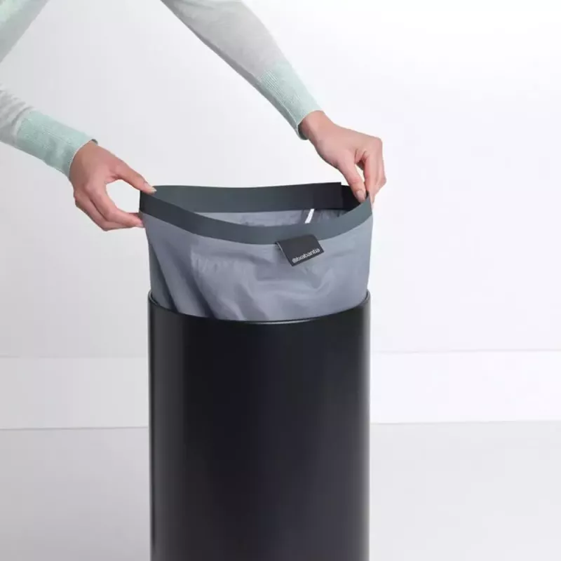 Cesto de la ropa Brabantia 120008 35L Redondo Negro