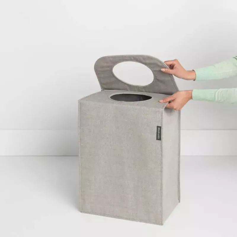 Cesto de la ropa Brabantia 120367 55L Rectangular Gris