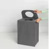Cesto de la ropa Brabantia 120381 55 L Rectangular Negro