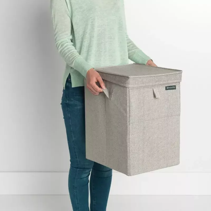 Cesto de la ropa Brabantia 120428 35L Rectangular Gris