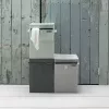 Cesto de la ropa Brabantia 120428 35L Rectangular Gris
