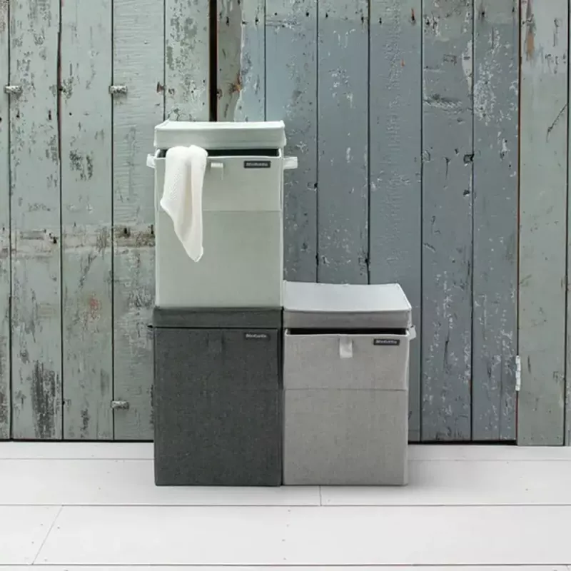 Cesto de la ropa Brabantia 120428 35L Rectangular Gris