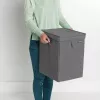 Cesto de la ropa Brabantia 120442 35L rectangular negro