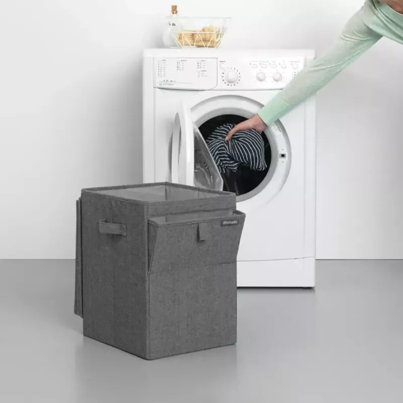 Cesto de la ropa Brabantia 120442 35L rectangular negro