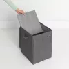 Cesto de la ropa Brabantia 120442 35L rectangular negro